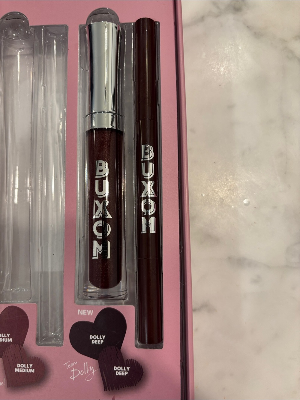 Buxom Dolly Deep Lipstick & Liner - Deep Berry Plum
